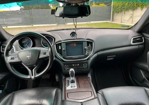 Maserati Ghibli cena 99000 przebieg: 149000, rok produkcji 2014 z Katowice małe 92